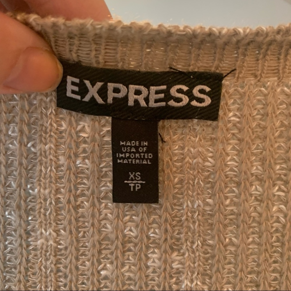 Express Long Sleeve Knit Sweater - Picture 9 of 10
